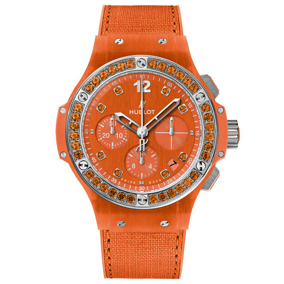 Replica Hublot Watch replica BIG BANG TUTTI FRUTTI LINEN ORANGE 341.XO.2770.NR.1206